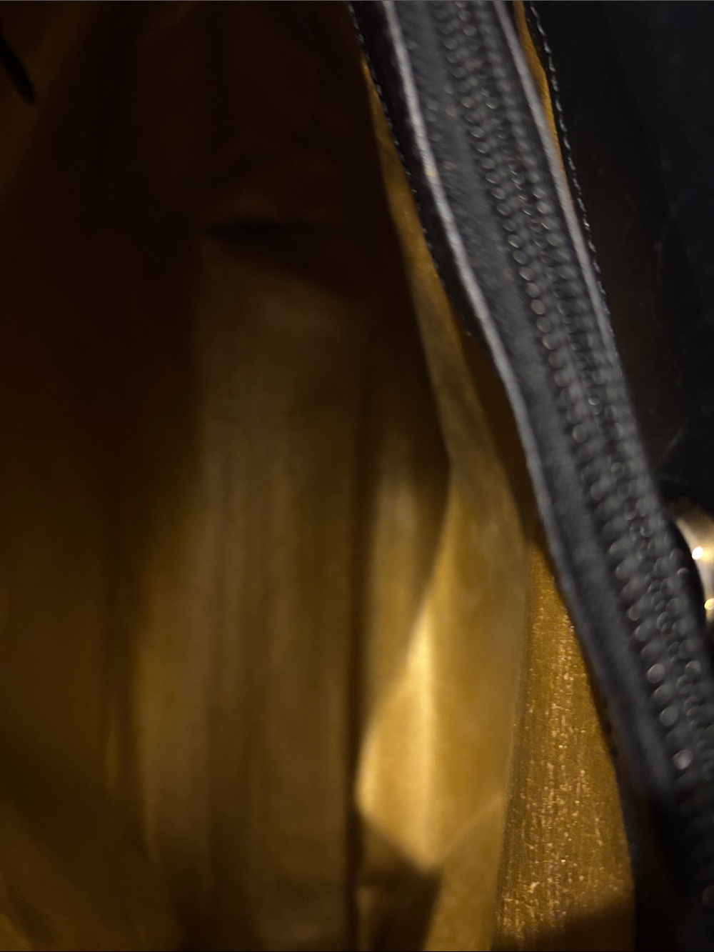 Women's Black and Gold  Gianni Versace Tote Bag - Picture 6 of 8